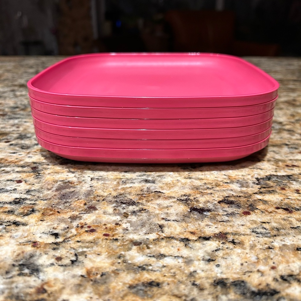 Tupperware lunch plates